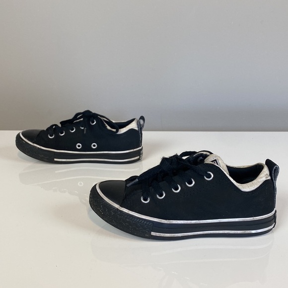 Converse All Star Black Canvas Sneakers Size 13 - Picture 3 of 16